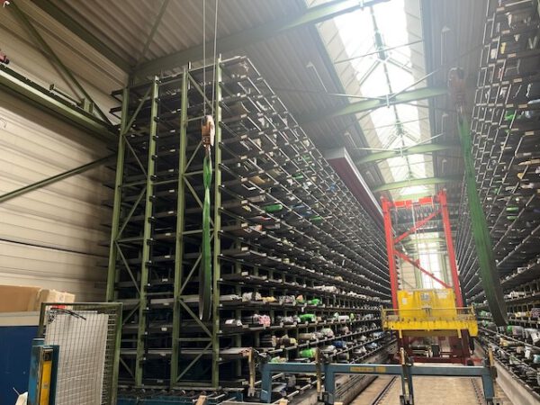autom. Langgutkassettenlager, für Langgut max. 3,60m, 3 to. pro Kassette