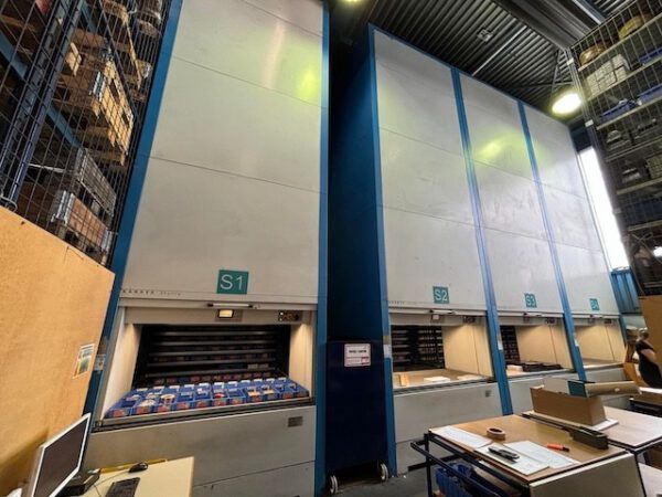 3 Stück Liftsysteme, Shuttle NT, Kardex, 270kg / Tablar, ca. 7,50m hoch – Bild 2