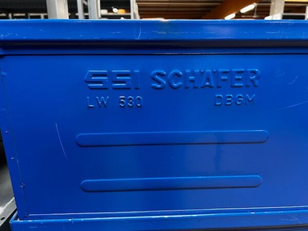 275 Stück SSI Schäfer, Lagerwanne / Regalkasten LW530 , Stahlblech, T 485 x H 300 x B 980 mm – Bild 3