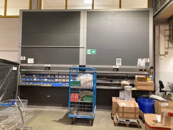 2 x Lagerpaternoster, Kardex, 4m hoch – gebraucht -
