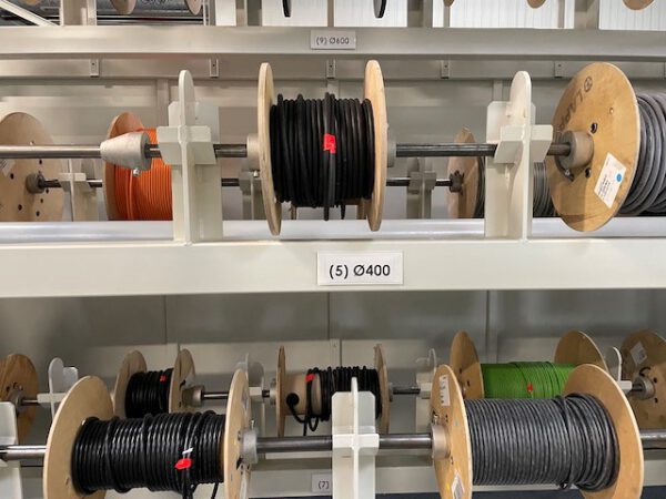 Kabelpaternoster für bis zu 45 Kabelrollen 40 – 80cm Rollendurchmesser – Bild 11