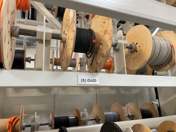 Kabelpaternoster für bis zu 45 Kabelrollen 40 – 80cm Rollendurchmesser – Bild 20