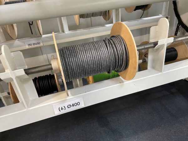Kabelpaternoster für bis zu 45 Kabelrollen 40 – 80cm Rollendurchmesser lagertechnik
