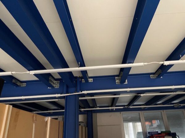 2 stöckige Stahlbau - Lagerbühne, 350kg/m2, gesamt 312m2 = pro Etage ca. 156m2 – Bild 8