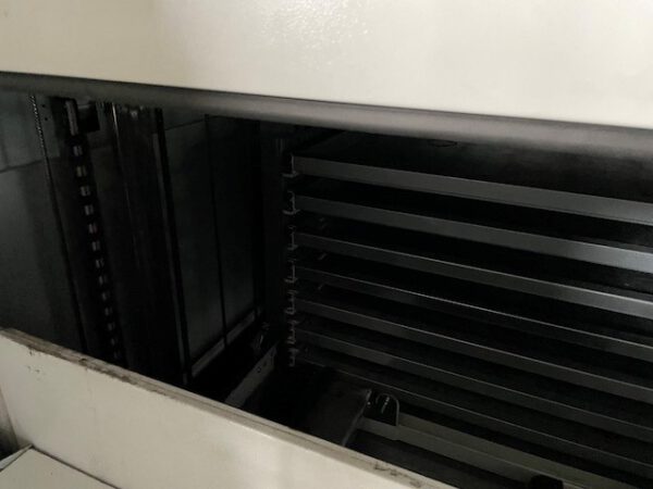 6 Stück Liftsysteme, Megamat, 327kg / Tablar, ca. 11,16m hoch (die Gerätehöhe kann ohne großen Aufwand gekürzt werden), Tablargröße: ca. 2,04m x 0,61m – Bild 10