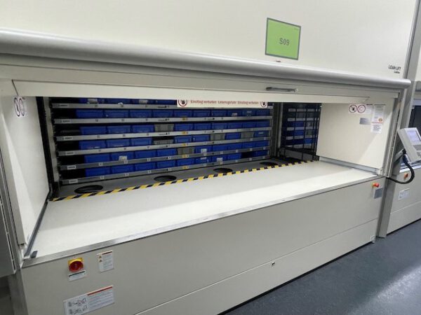 11 Stück Liftsystem, Hänel Lean Lift, 180 bzw. 250kg, Höhen 4,60m bis hauptsächlich ca. 5,10m – Bild 13