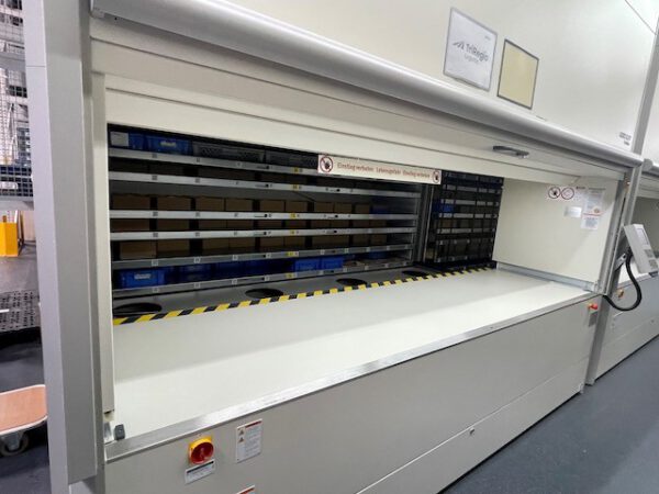 11 Stück Liftsystem, Hänel Lean Lift, 180 bzw. 250kg, Höhen 4,60m bis hauptsächlich ca. 5,10m – Bild 3