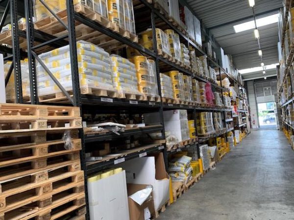 Palettenregal 5,60m hoch, Meta, 1.000kg / Palette, ca. 342 Stellplätze