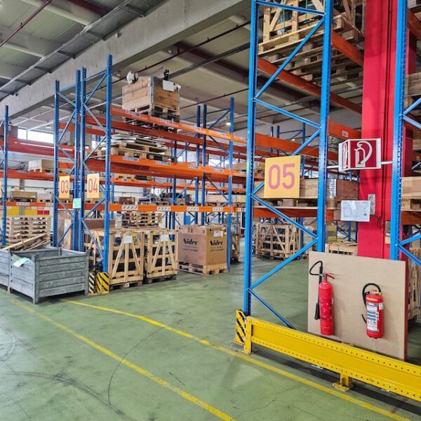Palettenregal, Stow, ca, 4,50m hoch, 1.000kg / Palette, ca. 2.560 Palettenstellplätze – Bild 11