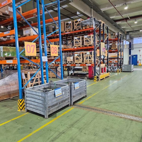 Palettenregal, Stow, ca, 4,50m hoch, 1.000kg / Palette, ca. 2.560 Palettenstellplätze – Bild 12