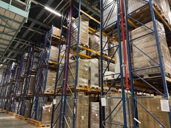 Palettenregal 8,30m hoch, Jungheinrich, 600kg / Palette, mind. 2.400 Stellplätze – Bild 16