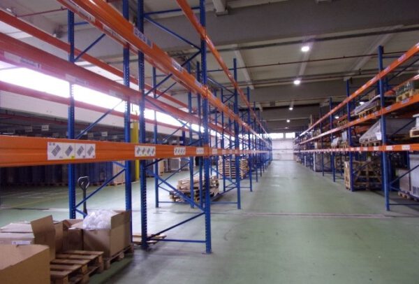Palettenregal, Stow, ca, 4,50m hoch, 1.000kg / Palette, ca. 2.560 Palettenstellplätze – Bild 2