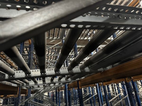 Palettendurchlaufregal für Europaletten etc., Jungheinrich, 800kg / Palette, 1.377 Palettenstellplätze  – Bild 21