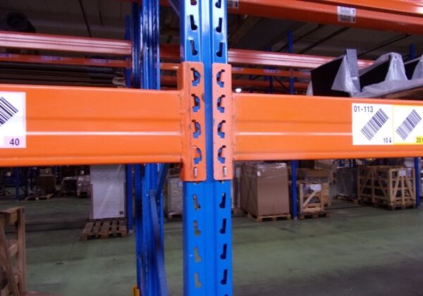 Palettenregal, Stow, ca, 4,50m hoch, 1.000kg / Palette, ca. 2.560 Palettenstellplätze – Bild 4