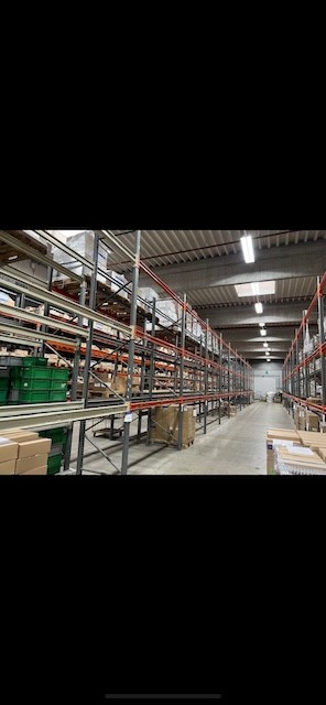Palettenregal ca. 4,80m hoch, Galler, 1.000kg / Palette, ca. 700 Stellplätze lagertechnik