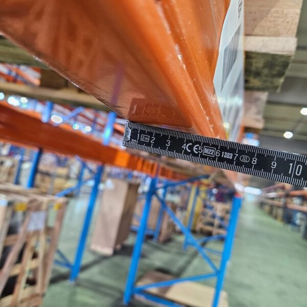 Palettenregal, Stow, ca, 4,50m hoch, 1.000kg / Palette, ca. 2.560 Palettenstellplätze – Bild 8