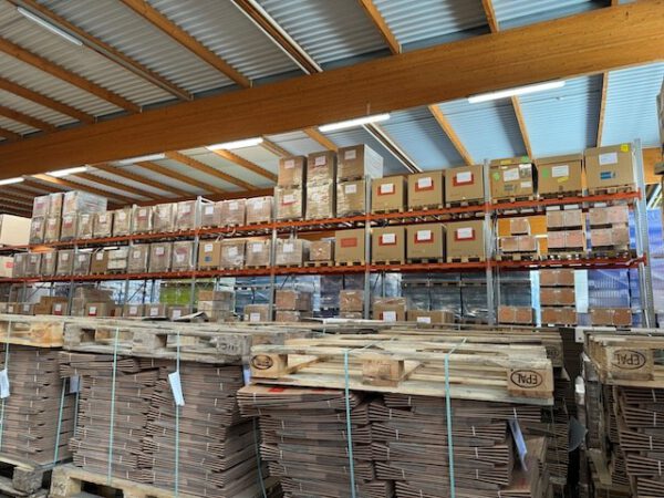 Palettenregal ca. 5,80 – 6m hoch, Meta, 730- 750kg / Palette, ca. 378 Stellplätze – Bild 9