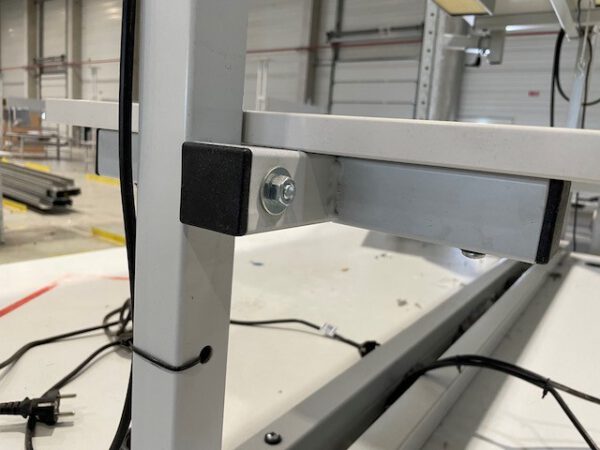 10 x 2er Arbeitstische / Packtisch, höhenverstellbar mit drehbaren Bildschirmhalter – Bild 14