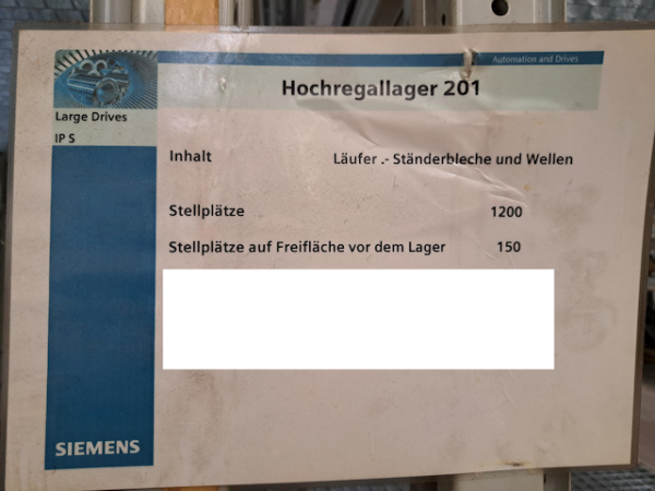 Palettenregal mit Gitterrosten für Paletten oder Gitterboxen zur Quereinlagerung, 5,50m hoch, Torri, 2.000kg / Palette, ca. 1.048 Stellplätze – Bild 8