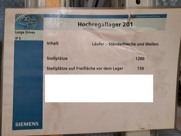 Palettenregal mit Gitterrosten für Paletten oder Gitterboxen zur Quereinlagerung, 5,50m hoch, Torri, 2.000kg / Palette, ca. 1.048 Stellplätze lagertechnik