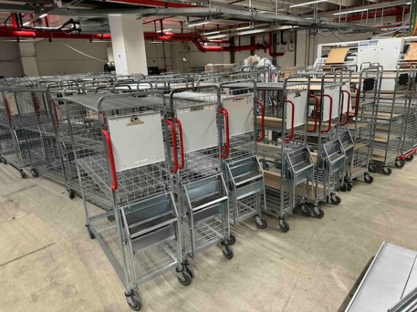 Rollwagen, Kommissionierwagen, Wanzl - gebraucht - : – Bild 17