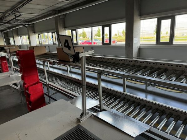 38m angetriebene Rollenbahn in 2 Ebenen (2x ca. 19m) – Bild 13