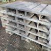 69 Stück Feuerverzinkte Stahl Paletten EURO Maß 80 x 120