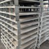 69 Stück Feuerverzinkte Stahl Paletten EURO Maß 80 x 120 – Bild 2