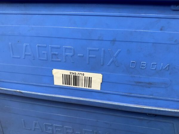 30.000 Stück, Sichtlagerstapelkisten, SSI Schäfer, Lager Fix 14/7-2 und 14/7-3, Kunststoff mit Tragstab – Bild 3