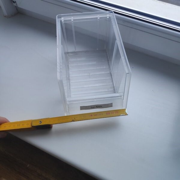 1.350 Stück Sichtlagerkasten, 4 Größen, Treston transparent – Bild 4