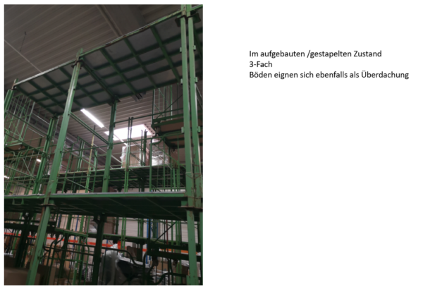 150 Stück Stapelgestelle, bzw. Stuhl_Corletten – Bild 6