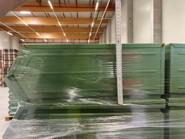9.000 Stück Sichtlagerstapelkisten, Metall, ähnlich Typ: 14/7-2, ca. 50 x 30 x 20cm, mit Tragstab – Bild 7