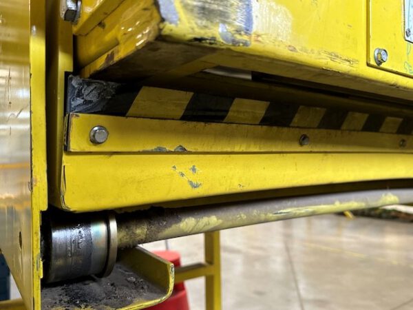 7x Schwerlastrollenteleskopförderer, Caljan RollerLoader, das Ein- und Ausfahren des Teleskops erfolgt elektrisch – Bild 7