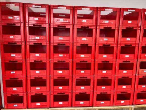 297 Stück, SSI Schäfer, EF 6320, Euro Kisten mit Eingriff- – Bild 3