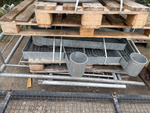 Spindeltreppe, Wendeltreppe Fluchttreppen, feuerverzinkt, 6,30m hoch, mit 1 Podest – Bild 14
