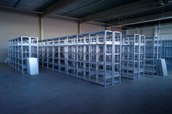 Fachbodenregale, SSI Schäfer R3000, Fachböden 1m x 0,50m, bis zu 49 Felder