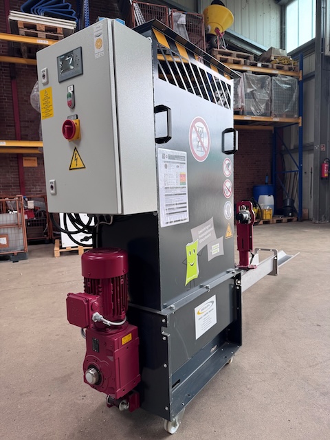 Styroporpresse / kompakter Schneckenverdichter für EPS (Styropor®) und XPS, EPS Verpackungen oder Produktionsabfälle, Heger, – gebraucht - : lagertechnik Styroporpresse / kompakter Schneckenverdichter für EPS (Styropor®) und XPS, EPS Verpackungen oder Produktionsabfälle, Heger, – gebraucht - : – Bild 2
