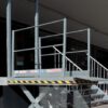 Verladehubtisch für den überdachten Außenbereich