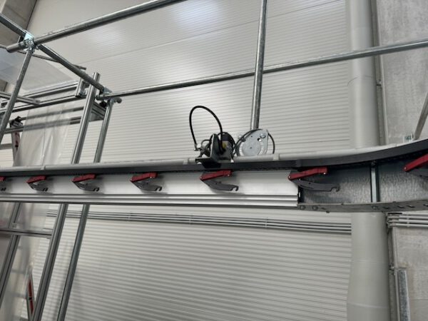 Vollautom. Verpackungsmaschine für Hängetextilien, Polypack -Vollautomat, Typ 40 inkl. Zuführstrecke – Bild 4