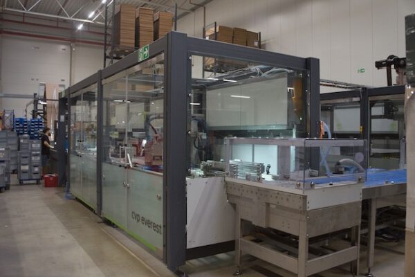 Vollautom. Kartonverpackungsmaschine, individuelle Erstellung der Kartongröße pro Versandgut, Sparck, CVP Everest – Bild 9