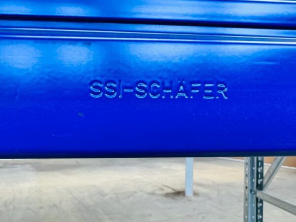 200 Felder Weitspannregale / Fachbodenregale, SSI Schäfer, mit Stahlböden – gebraucht – : – Bild 2