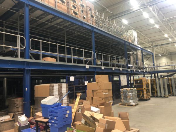 7 - 800 Felder Fachbodenregale, SSI Schäfer R3000, Tiefe ca. 60cm, Breite ca. 1,28m, mit 5 Böden pro Feld a 250kg, – gebraucht - : – Bild 3