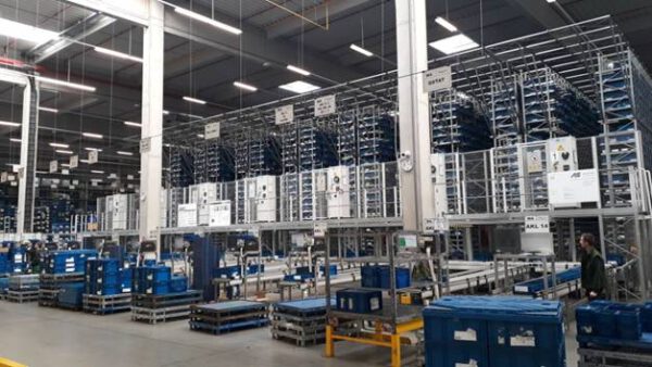 AKL mit 94.000 Behälterplätzen, max. 30kg/Behälter, 7 Gassen, 600 Behälter / Std. - gebraucht - : – Bild 6
