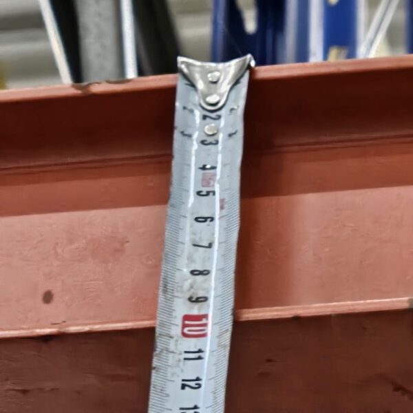 Palettenregal, Grosse, Höhe ca. 9m, Traversenlänge 2,70m, 553kg / 1.000kg pro Palette, ca. 624 Palettenstellplätze, – Bild 3
