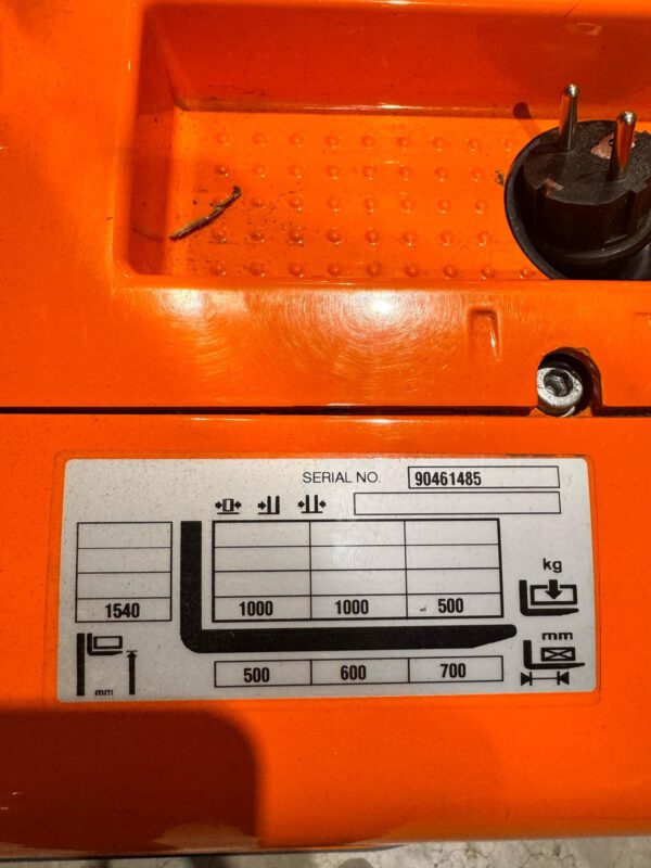 4 x Elektro-Deichselstapler, Jungheinrich, EMC 110 – Bild 6