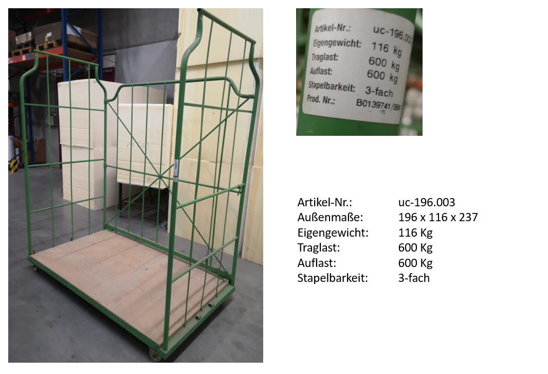 Ausverkaufte Angebote Lagertechnik und Fördertechnik lagertechnik