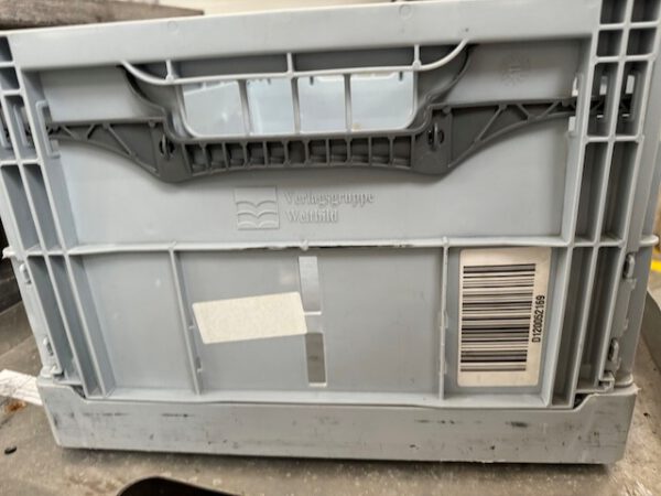 5.500 Stück, Faltkiste, Eurostapelbehälter, Bekuplast, 600 x 400 x 285 mm, grau – Bild 12