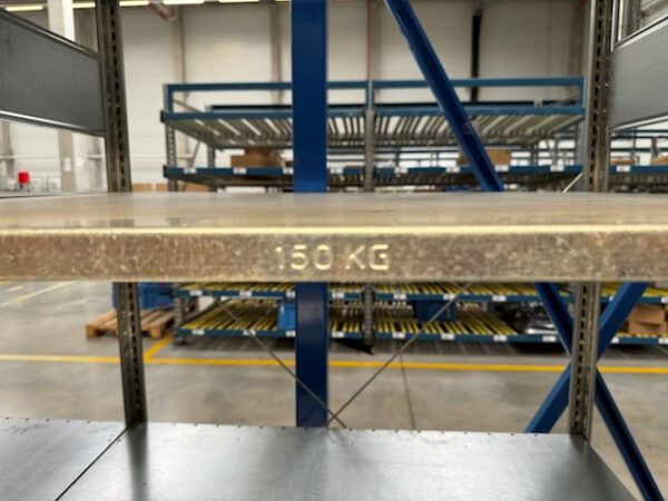 29 Felder Fachbodenregale Jungheinrich, Fachbodenmaße 1,30m x 0,80m und 1m x 0,80m – Bild 17