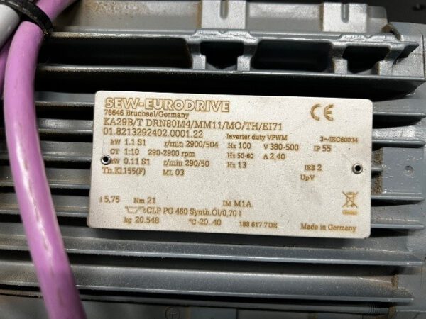 7x Ausschleusförderer, Transnorm, 45 deg – Bild 2