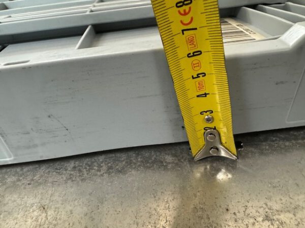 5.500 Stück, Faltkiste, Eurostapelbehälter, Bekuplast, 600 x 400 x 285 mm, grau – Bild 6